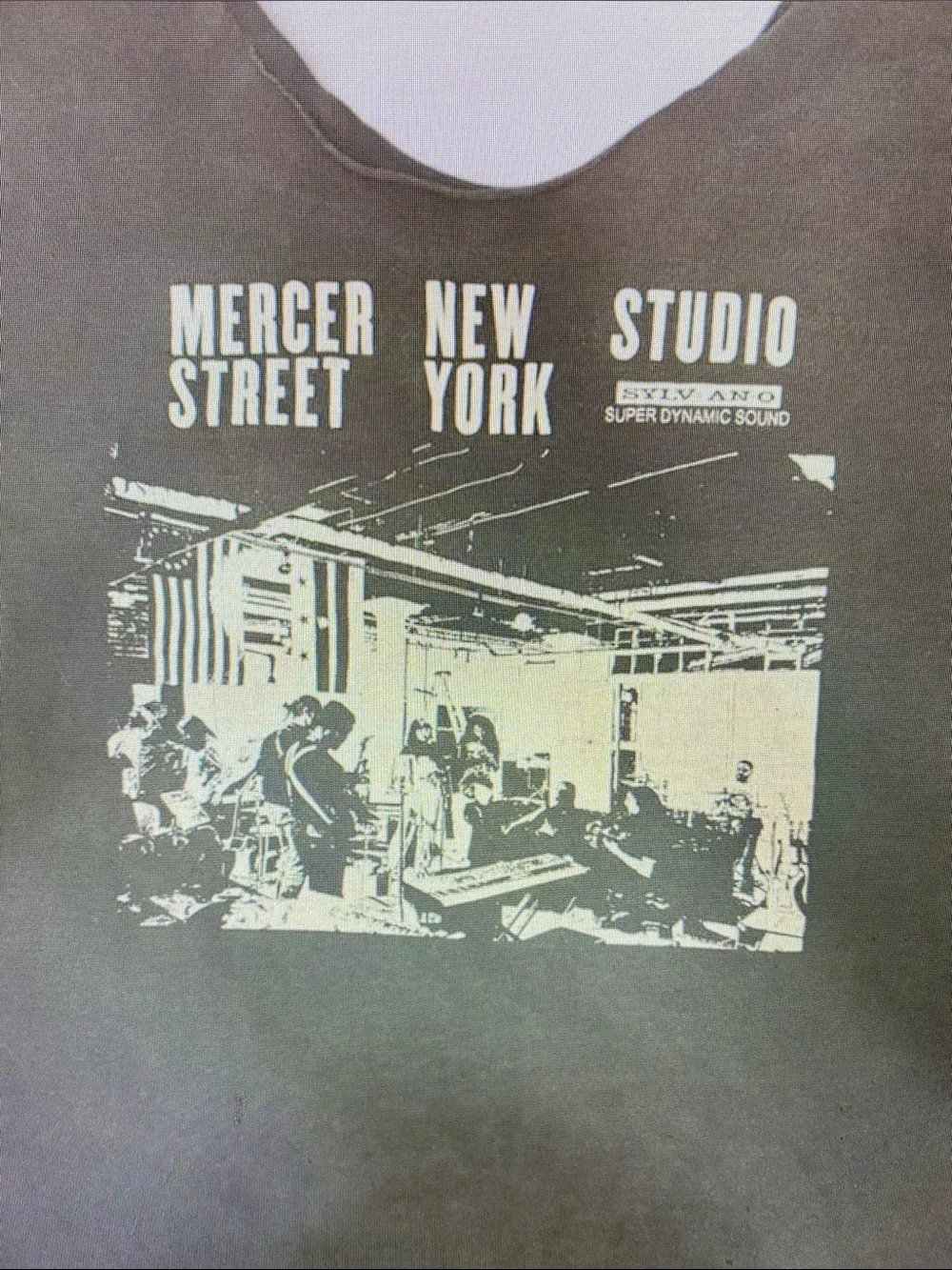 Brandy Melville Charcoal Mercer Street New York Graphic Tee